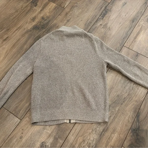Banana Republic Mock Neck Zip Up Sweater Jacket